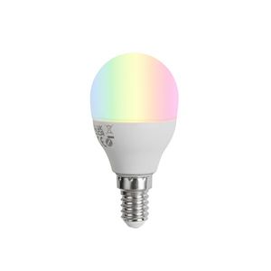 Chytrá stmívatelná LED žárovka E14 G45 opál 4, 9 W 470 lm 2700-6500 K obraz