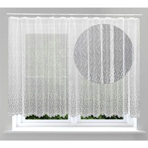 Záclona markizeta, Luka metráž, bílá 140 cm obraz