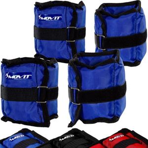 Movit 1249 Sada 4 závaží na kotníky a zápěstí, 2x 1 kg, 2x 0, 5 kg obraz