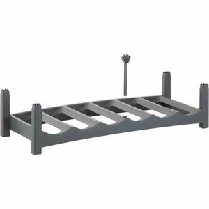 Stojan - polička na víno láhve 60 x 22 x 14 cm obraz