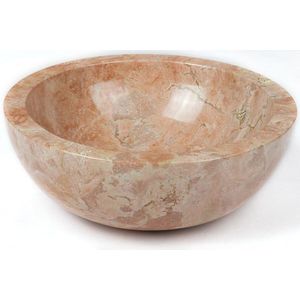 Indera Gemma 501 Ø45 cm Yellow Kamenné umyvadlo leštěný mramor 55398 obraz