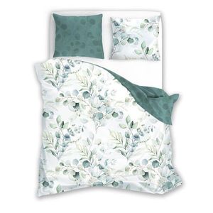 Faro Bavlněné povlečení MILAGRO VERDE 006 160x200 cm + 2x 70x80 cm zelené/bílé obraz