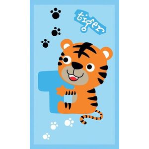 Faro Dětský bavlněný ručník KIDS Tygřík 30x50 cm modrý obraz