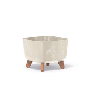 Prosperplast Květináč GRACIE EFFECT I pískově betonový, varianta 39 cm obraz