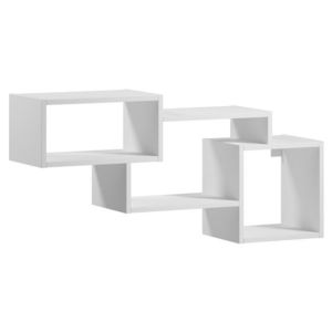 Eltap Nástěnná police Alitty 96 cm bílá obraz