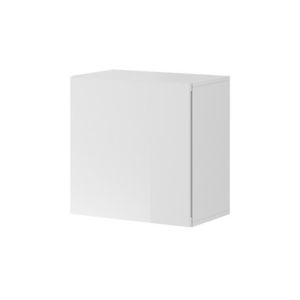 Vivaldi Nástěnná skříňka Vivien 50 cm bílý lesk obraz