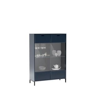 Vivaldi Nízká vitrína Eleganzo 104, 8 cm indigo obraz