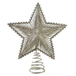 Mondex Since 1986 Ozdobná špička na stromek Shepherd 19x23 cm zlatá obraz