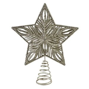 Mondex Since 1986 Ozdobná špička na stromek Shepherd 24x20 cm zlatá obraz