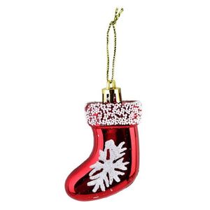 Mondex Since 1986 Sada 6 ks vánočních ozdob Adeline červená obraz