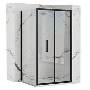 REA Sprchový kout Rapid Fold, velikost 100x100 obraz