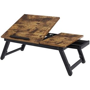 SONGMICS Stojan na notebook Vasagle Geri hnědý obraz