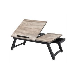 SONGMICS Stojan na notebook Vasagle Inche černý/šedý obraz