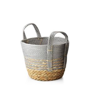 Mondex Úložný košík Bali M 23x20 cm hnědo-šedý obraz