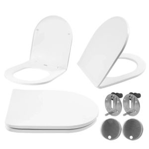 WC prkénko REA duroplast bílé obraz