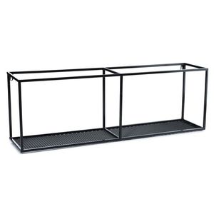 HowHomely Závěsná police 90 cm LOFT obraz