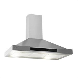 Klarstein Zelda 90, digestoř, 90 cm, nástěnná, 650 m³/h, LED, dotykové ovládání, časovač, nerezová ocel obraz