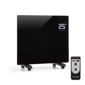 Klarstein Bornholm Single, konvektor, konvekční ohřívač, termostat, časovač, 1000 W, černý obraz