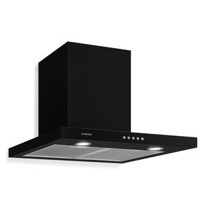 Klarstein Limelight, digestoř, 60 cm, nástěnná, 600 m³/h, černá obraz