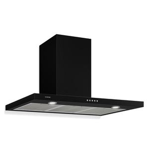 Klarstein Limelight, digestoř, 90 cm, nástěnná, 600 m³/h, černá obraz