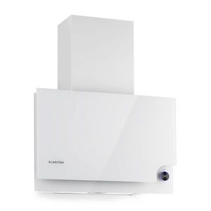 Klarstein Amelia, digestoř, 60 cm, nástěnná, 586 m³/h, LED otočné dotykové ovládání, bílá obraz
