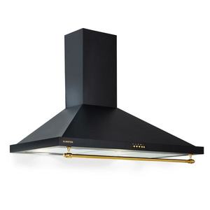 Klarstein Montblanc 90, digestoř, 90 cm, nástěnná, 610m³/h, LED, lišta, bílá obraz