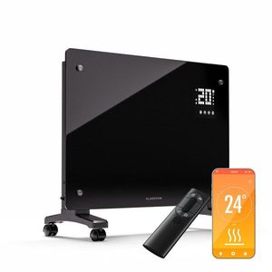 Klarstein Bornholm Smart 1500, konvektor, 1500W, WiFi, LED, IP24 obraz