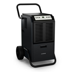 Klarstein DuraDry 50L odvlhčovač vzduchu, 50 l/den, 50-80 m², nerezavějící ocel, mobilní, 450 m³/h obraz