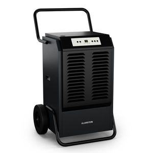 Klarstein DuraDry 90L odvlhčovač vzduchu, 90 l/den, 70-120 m², nerezová ocel, mobilní, 450 m³/h obraz