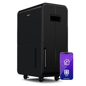 Klarstein DryFy Connect 70 odvlhčovač vzduchu, 70 l/den, do 90 m², WiFi, ovládání pomocí aplikace, 8 L nádrž na vodu obraz