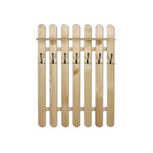 Věšák THOR, masiv borovice obraz