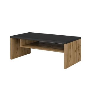 Konferenční stolek BONIFACIO, dub wotan/černá obraz