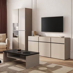 Obývací pokoj BONIFACIO, congo/černá obraz