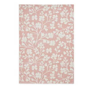 Světle růžový koberec 120x170 cm Grace Floral – Catherine Lansfield obraz