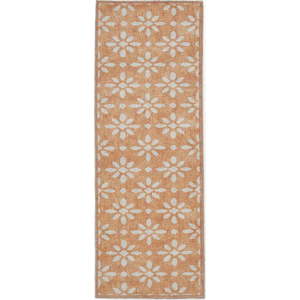 Okrově žlutý pratelný běhoun 76x230 cm Coral Yellow – Think Rugs obraz