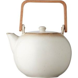 Béžová keramická konvice na čaj se sítkem 1, 2 l Gastro Cream – Bitz obraz