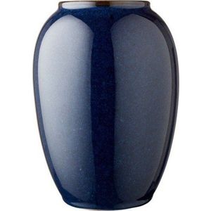 Tmavě modrá váza z kameniny (výška 20 cm) Gastro Blue – Bitz obraz