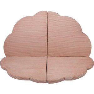 Růžová dětská hrací podložka 160x160 cm – Meowbaby obraz