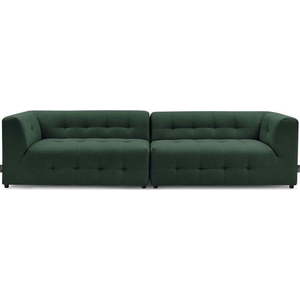 Tmavě zelená pohovka 324 cm Kleber - Bobochic Paris obraz