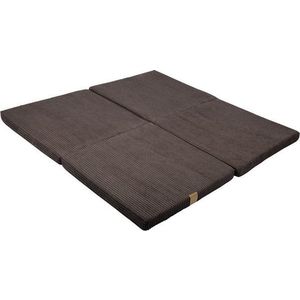 Hnědá dětská hrací podložka 120x120 cm – Meowbaby obraz