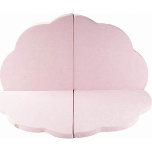 Světle růžová dětská hrací podložka 160x160 cm – Meowbaby obraz