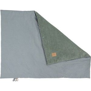 Zelená manšestrová dětská deka 100x77 cm – Meowbaby obraz