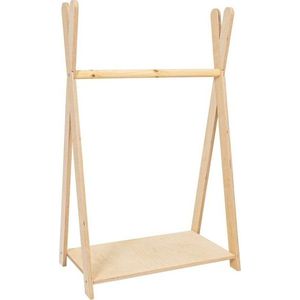Dětský věšák v dekoru borovice v přírodní barvě 60x97 cm Montessori – Meowbaby obraz