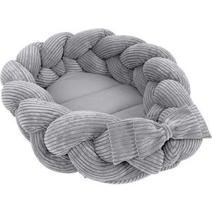 Šedé hnízdečko pro miminko 47x70 cm – Meowbaby obraz