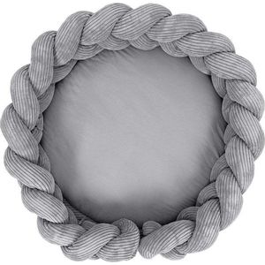 Šedé hnízdečko pro miminko 100x100 cm – Meowbaby obraz