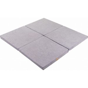 Šedá dětská hrací podložka 120x120 cm – Meowbaby obraz