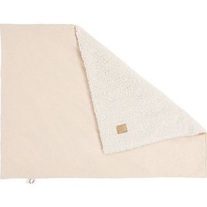 Krémová dětská deka s beránkem 100x77 cm – Meowbaby obraz