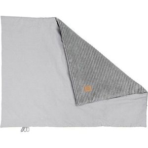 Šedá manšestrová dětská deka 100x77 cm – Meowbaby obraz