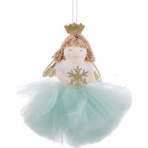 Látková závěsná vánoční dekorace ø 4 cm – Casa Selección obraz