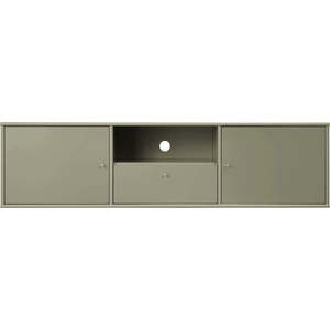 Khaki TV stolek 161x42x45 cm Mistral – Hammel Furniture obraz